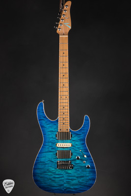 Tom Anderson Electric guitar Angel Bora to Trans Blue Burst