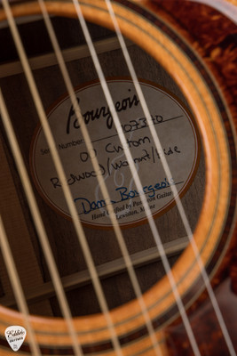 2016 – Bourgeois 00 Custom Acoustic Guitar with Redwood & English Walnut