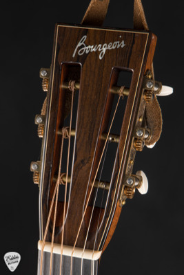 2019 – Bourgeois OMS Custom Acoustic Guitar with White Spruce & Figured Mahogany