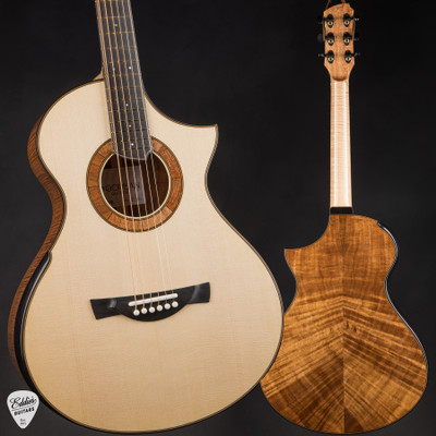 Brendan O’Gorman Acoustic Guitar Moir 12 Fret Swiss Moon Spruce and Tasmanian Blackwood