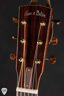 Huss & Dalton OM Custom Acoustic Guitar with Curly Redwood & Cocobolo