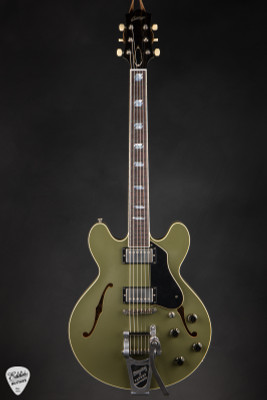 Collings I-35 LC Aged Bigsby/ThroBak Electric Guitar in Olive Drab