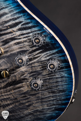 Paul Reed Smith Eddie’s Guitars Wood Library McCarty 594 Singlecut Brazilian/Rosewood Neck Electric Guitar in Charcoal Blue Burst