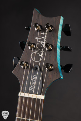 Paul Reed Smith Electric Guitar Eddie’s Guitars Wood Library Studio Swamp Ash and Brazilian Aquableux