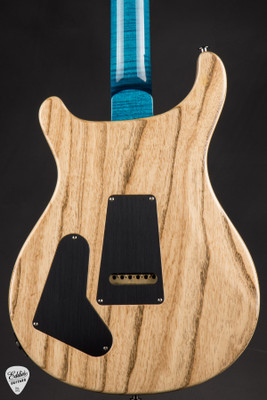 Paul Reed Smith Electric Guitar Eddie’s Guitars Wood Library Studio Swamp Ash and Brazilian Blue Matteo