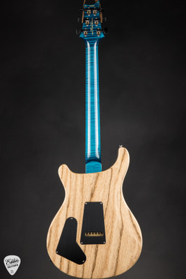 Paul Reed Smith Electric Guitar Eddie’s Guitars Wood Library Studio Swamp Ash and Brazilian Blue Matteo
