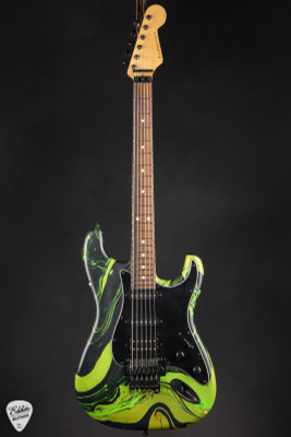 Nash S81 Electric Guitar Custom Paint Over Paint Swirl