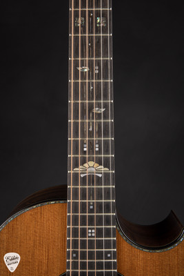2021 – Kevin Ryan Paradiso Grand Concert Acoustic Guitar with Moonglow Redwood & Brazilian Rosewood