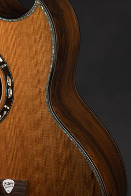 2021 – Kevin Ryan Paradiso Grand Concert Acoustic Guitar with Moonglow Redwood & Brazilian Rosewood