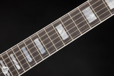 Paul Reed Smith Eddie’s Guitars Wood Library Special Semi-Hollow Figured Maple Neck Electric Guitar in Blood Orange Smokeburst