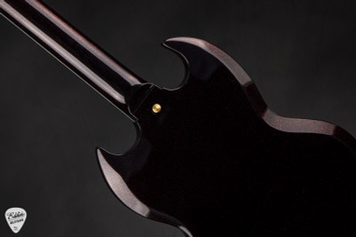 Paul Reed Smith Eddie’s Guitars Wood Library Special Semi-Hollow Figured Maple Neck Electric Guitar in Blood Orange Smokeburst