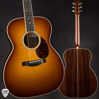 Santa Cruz OM Grand Acoustic Guitar with Moon Spruce & Indian Rosewood