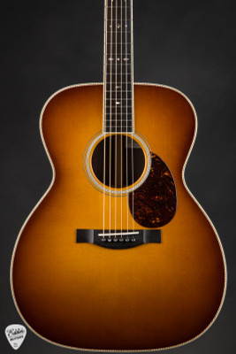 Santa Cruz OM Grand Acoustic Guitar with Moon Spruce & Indian Rosewood