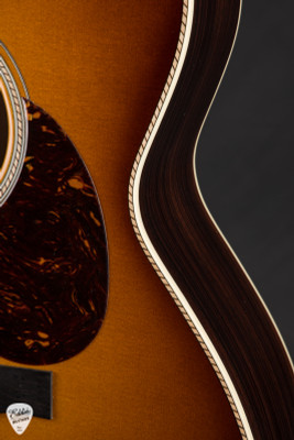 Santa Cruz OM Grand Acoustic Guitar with Moon Spruce & Indian Rosewood