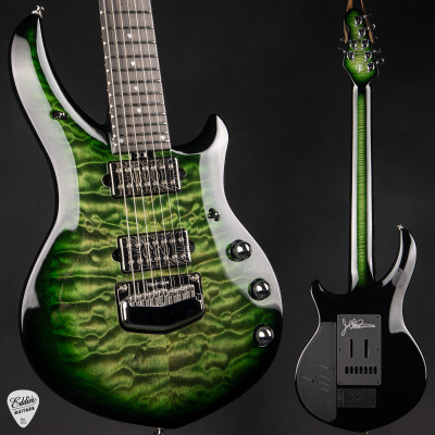 Ernie Ball Music Man BFR Majesty 7 - Malachite #9/50