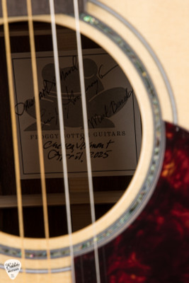 2025 – Froggy Bottom Model M Limited Acoustic Guitar with 1876 German Spruce & Madagascar Rosewood