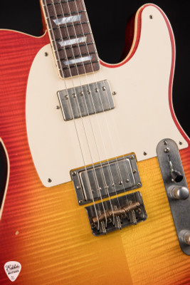 Nash T59 Flame Maple Top - Cherry Sunburst - Eddie's Guitars