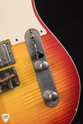 Nash T59 Flame Maple Top - Cherry Sunburst - Eddie's Guitars