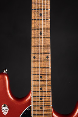 Ernie Ball Music Man StingRay RS Guitar - Blood Orange