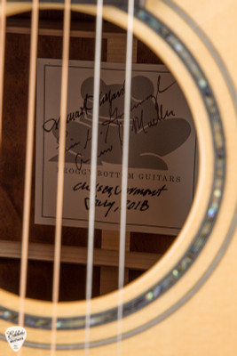 2018 – Froggy Bottom Model K Deluxe Acoustic Guitar with 1876 German Spruce & The Tree Mahogany