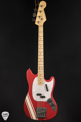 Nash MB63 Dakota Red with Competition Stripe bass guitar