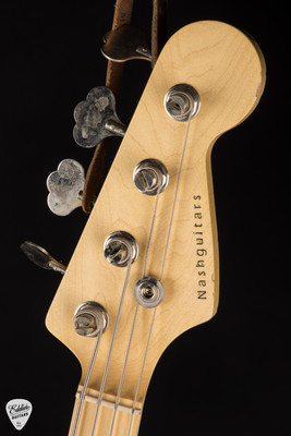 Nash MB63 Dakota Red with Competition Stripe bass guitar