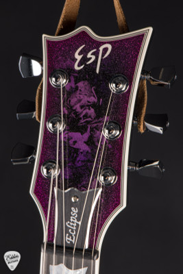 ESP Eclipse Custom Electric Guitar in Purple Peel