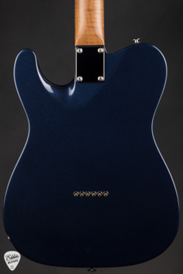 Suhr Eddie’s Guitars Exclusive Roasted Classic T Mercedes Blue Metallic Electric Guitar