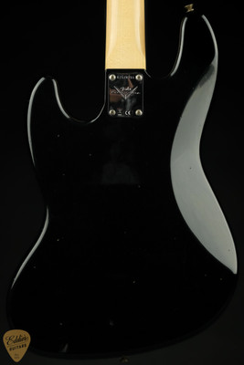 Fender Custom Shop 66 Jazz Bass Journeyman Relic - Aged Black