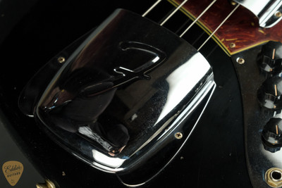 Fender Custom Shop 66 Jazz Bass Journeyman Relic - Aged Black