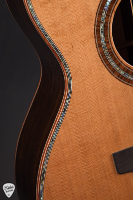 2023 – James Olson SJ Acoustic Guitar with Western Red Cedar & Brazilian Rosewood