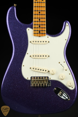 Fender Custom Shop Eddie's Guitars Exclusive Dealer Select Roasted 1963 Stratocaster Journeyman - Purple Sparkle