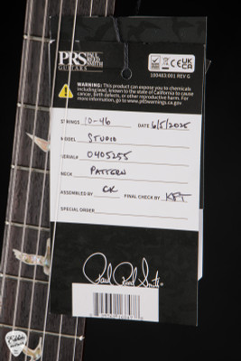 PRS Hang Tag