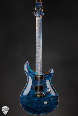Paul Reed Smith Private Stock #12131 Custom 24 Curly Maple Aqua Violet Electric Guitar