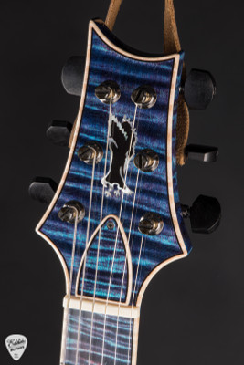 Paul Reed Smith Private Stock #12131 Custom 24 Curly Maple Aqua Violet Electric Guitar