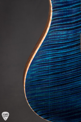 Paul Reed Smith Private Stock #12131 Custom 24 Curly Maple Aqua Violet Electric Guitar