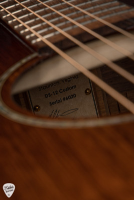 2023 – Huss & Dalton DS-12 Custom Acoustic Guitar with Sinker Redwood & Madagascar Rosewood