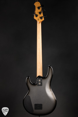 Ernie Ball Music Man DarkRay Bass Guitar in Silverburst