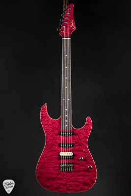 Suhr Standard Roasted Electric Guitar in Trans Burgundy
