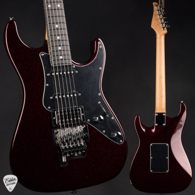 Suhr Pete Thorn Custom HSS Electric Guitar in Red Sparkle