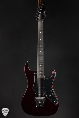 Suhr Pete Thorn Custom HSS Electric Guitar in Red Sparkle