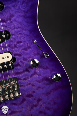 Suhr Standard Roasted - Transparent Purple Burst - Eddie's Guitars