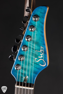 Suhr Standard Roasted Bahama Blue Burst Electric Guitar