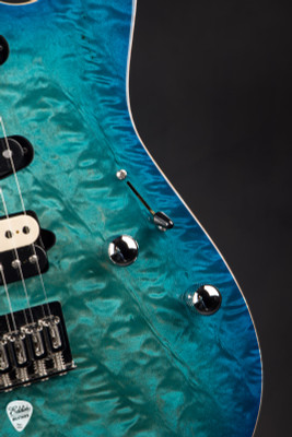 Suhr Standard Roasted - Bahama Blue Burst - Eddie's Guitars