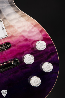 Tom Anderson Bobcat Cosmic Purple Double Wipeout Electric Guitar
