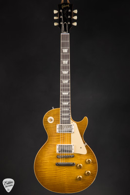 Gibson Custom Shop PSL ’59 Les Paul Standard Reissue VOS Green Lemon Fade Electric Guitar