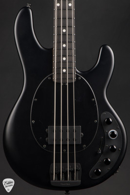 Ernie Ball Music Man DarkRay Stealth Black Bass Guitar
