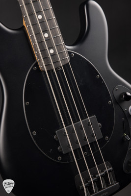 Ernie Ball Music Man DarkRay Stealth Black Bass Guitar