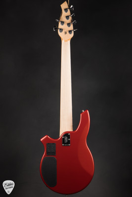 Ernie Ball Music Man Bongo 6 HH Bass Guitar in Blood Orange