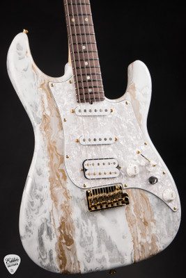James Tyler Dann Huff Studio Elite HDX White Shmear Electric Guitar